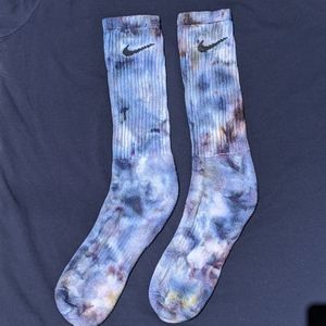 Tie dye socks